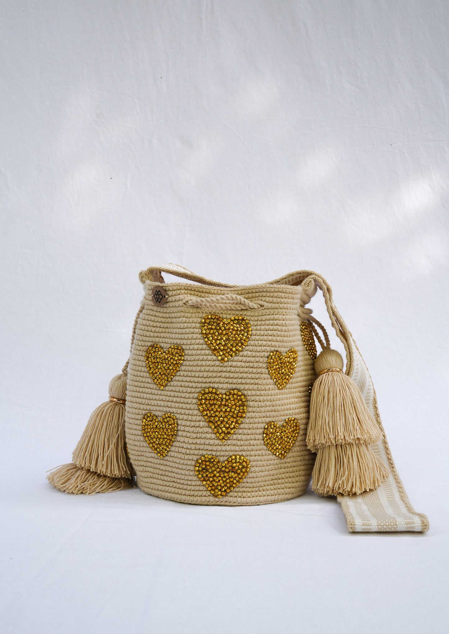 Mochila Corazón Pedrería