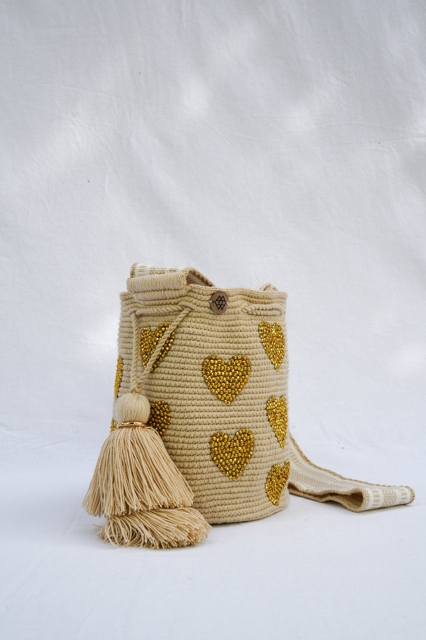 Mochila Corazón Pedrería