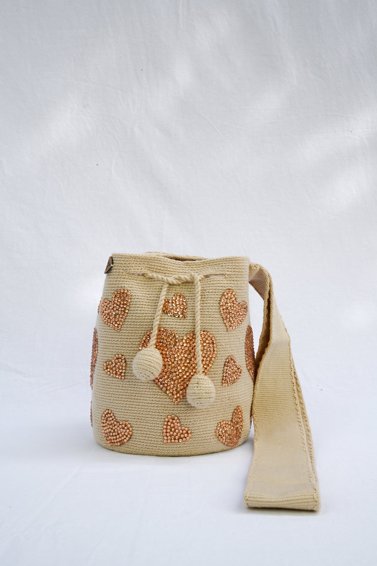 Mochila Corazón Pedrería