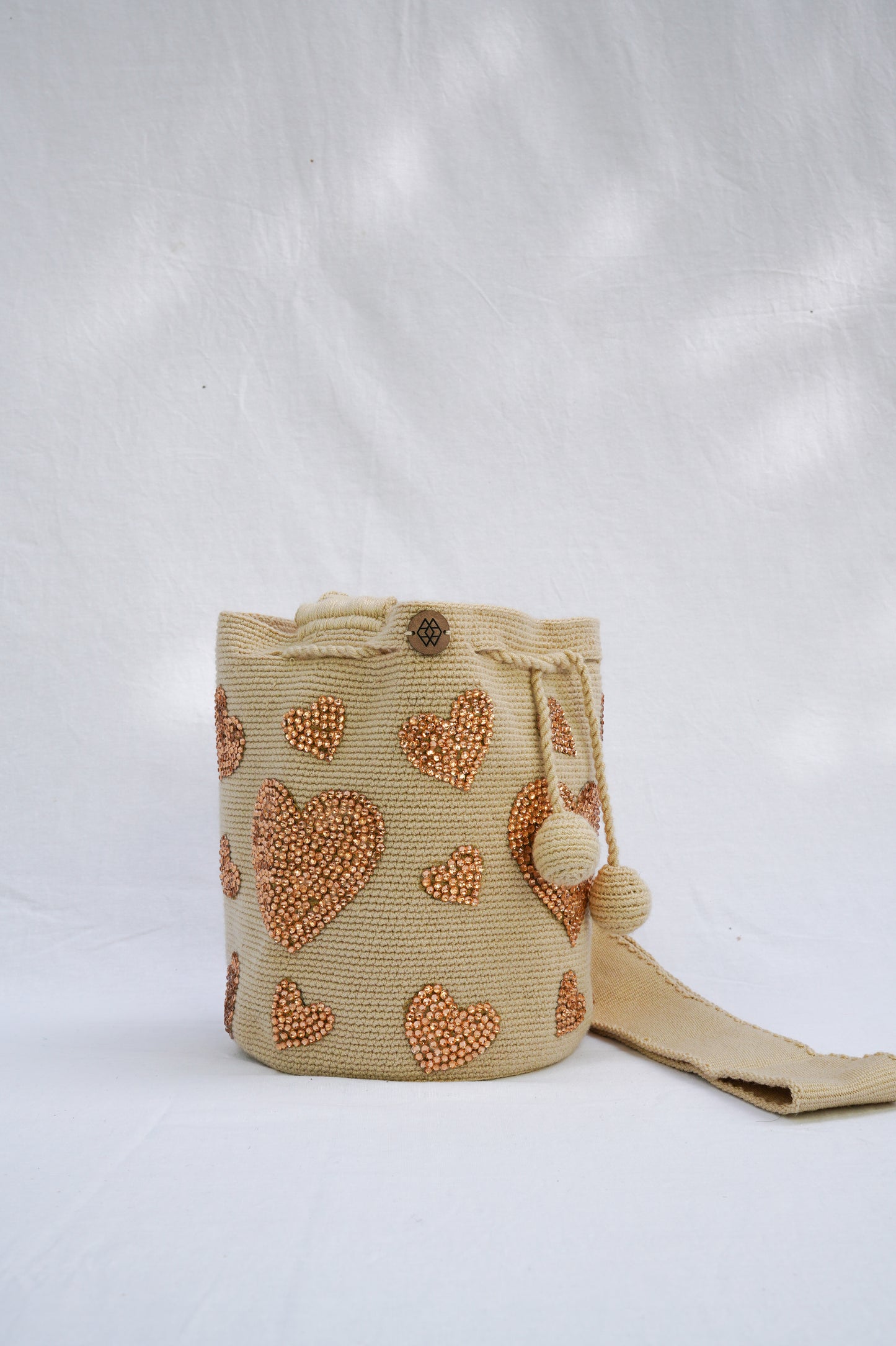 Mochila Corazón Pedrería