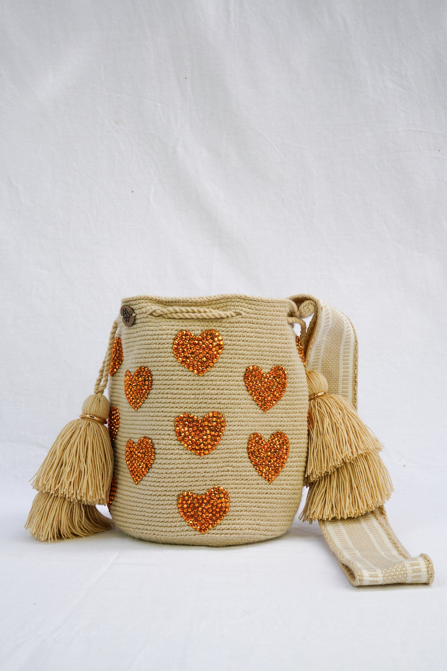 Mochila Corazón Pedrería