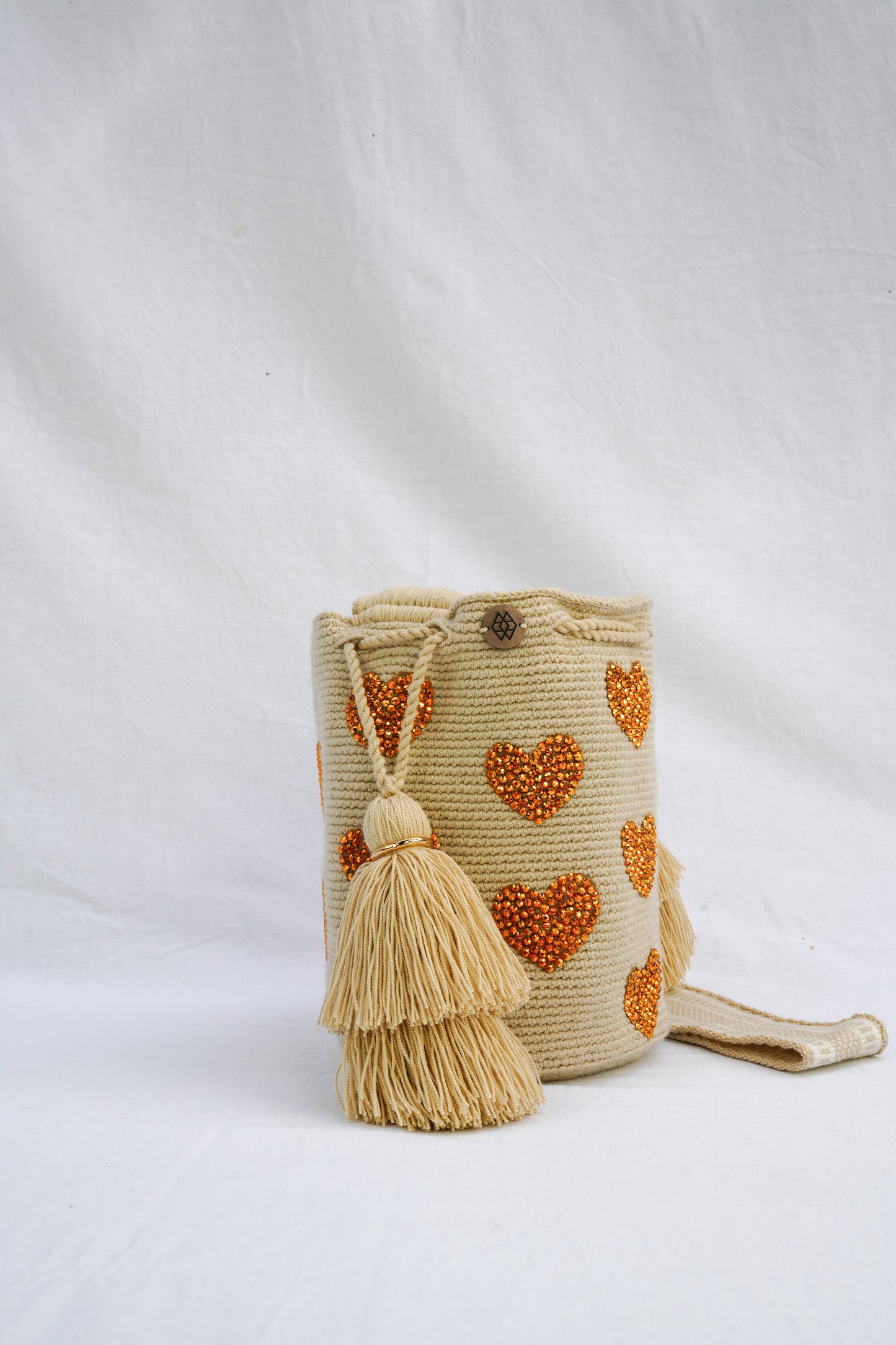 Mochila Corazón Pedrería