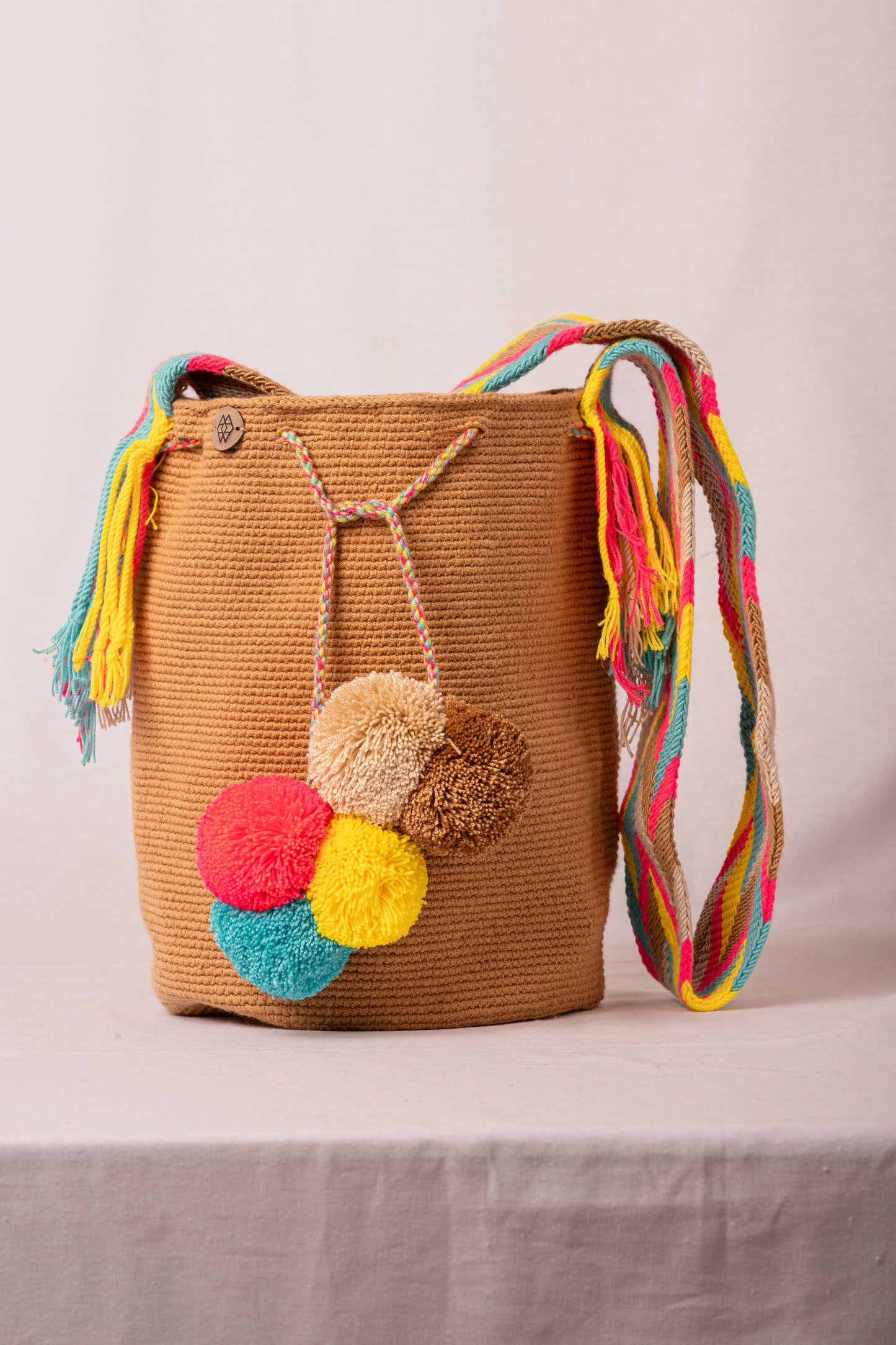 Mochila Cinco Borlas