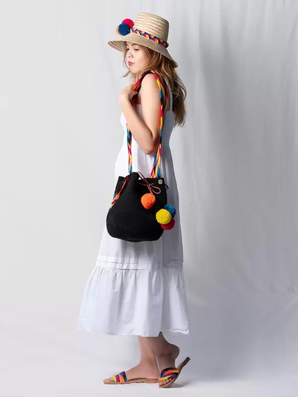 Mochila Cinco Borlas