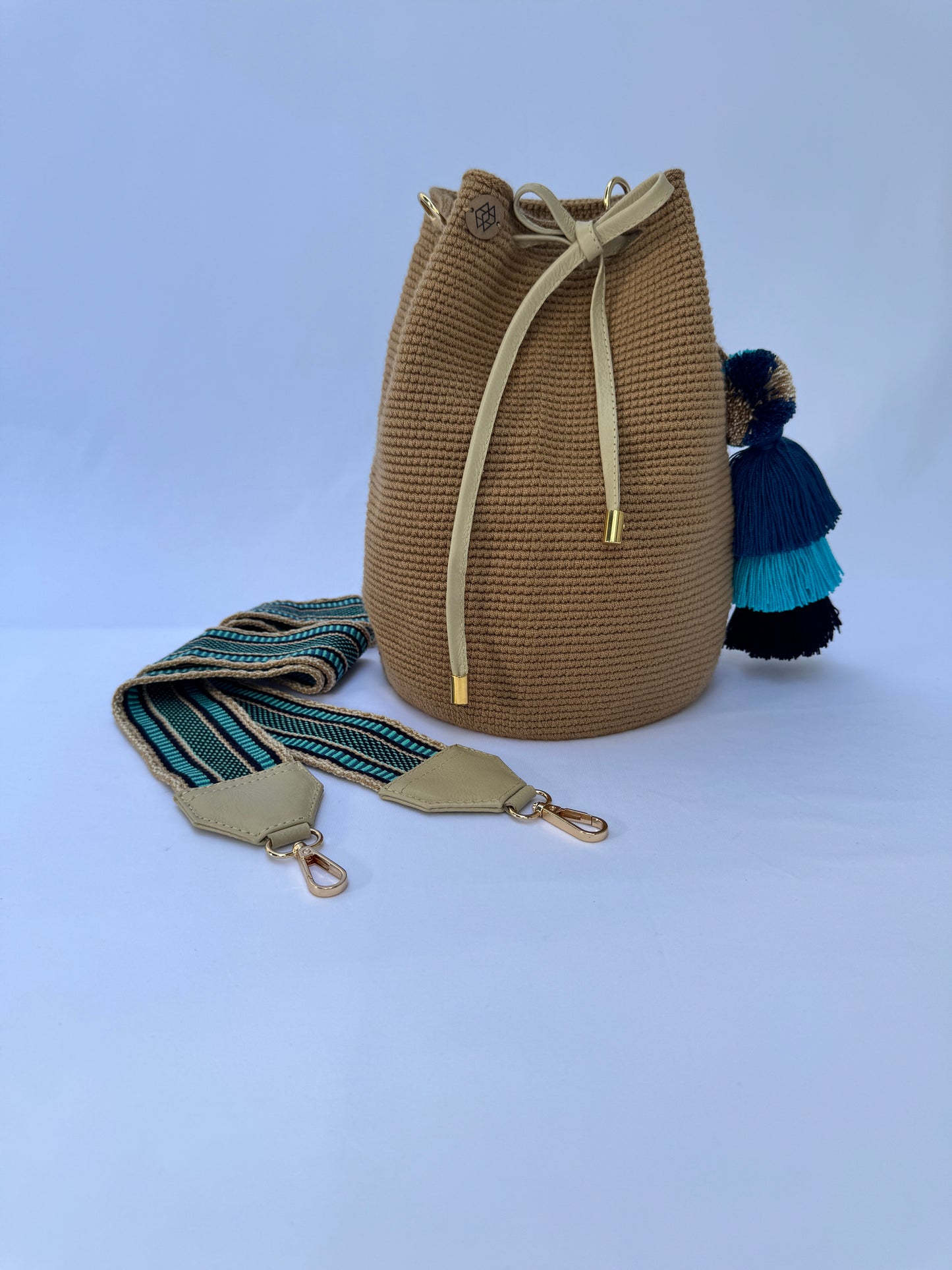 Mochilas Fusión Cordón Cuero