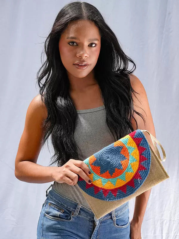 Sobres De Mano En Yute