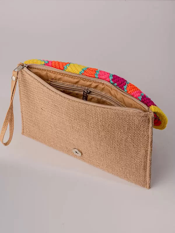 Sobres De Mano En Yute