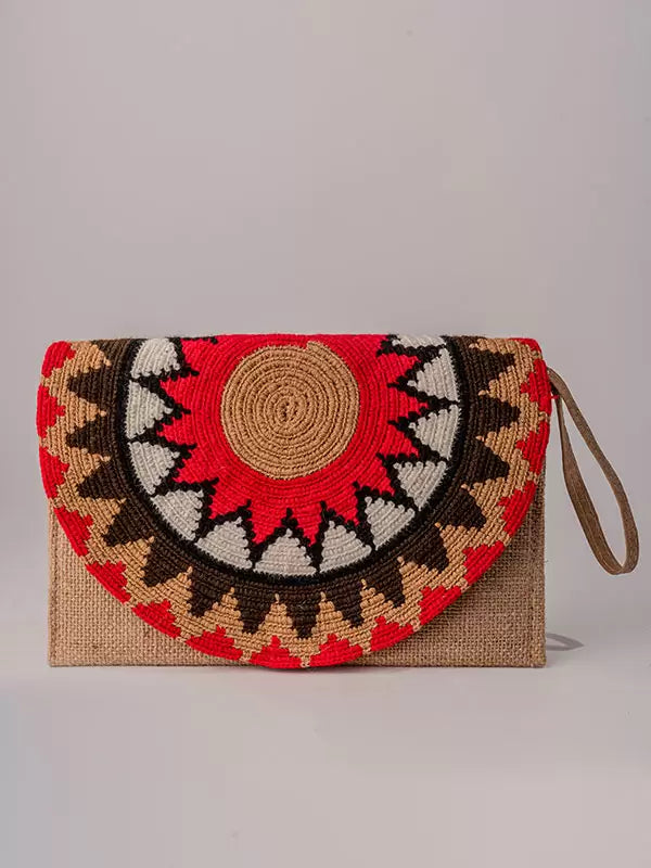 Sobres De Mano En Yute